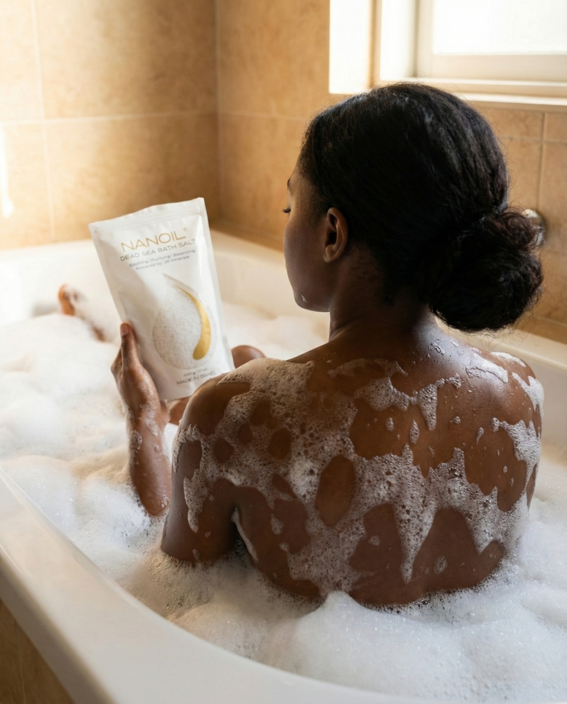 sól do kąpieli z morza martwego nanoil